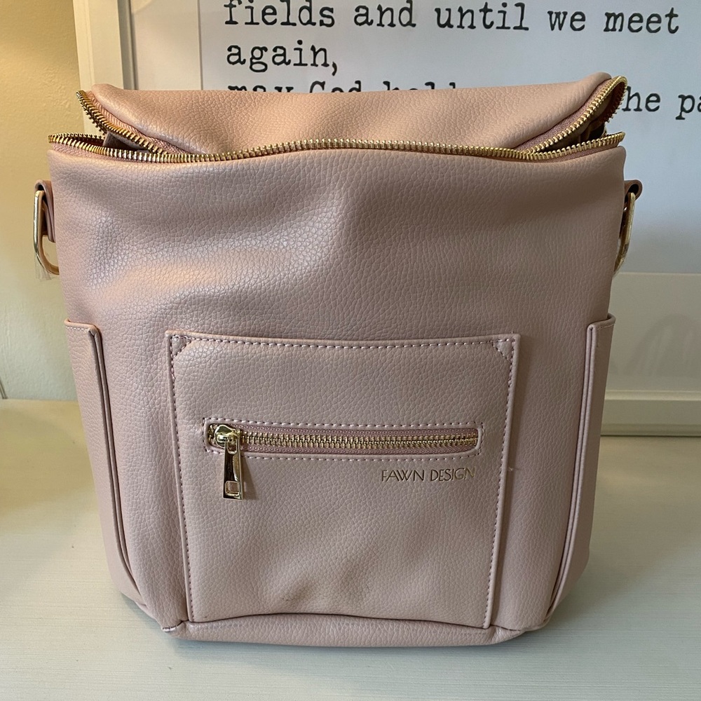 Mini Fawn Design Backpack Diaper Bag